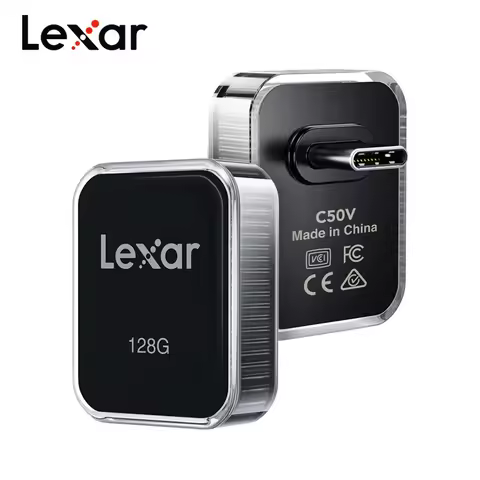 Lexar Driving recorder USB Flash Drive 64GB 128GB 256GB USB 3.2 Type-C Pen Drive C50V Max 200Mb/s Pr