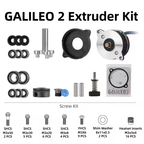 Mellow Voron Galileo 2 Kits By LDO G2E For Extruder / Z-drive Motor For Voron V2 and Micron 3D Print