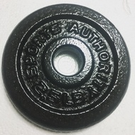 1 kg Metal dumbbell plate sports authority dumbell barbel weight 2.5 lbs x 1 dumbbells