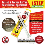 1STEP Ant Killer Gel 15g/syringe  - Easy to use - Result Apparent in a week - Kill All Ants - Safe to human -  Tested &amp; Proven by Pest Control Specialist - SG Seller