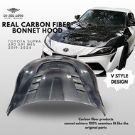 Toyota Supra A90/A91 Vrs style Design 100% Real Carbon Fiber Bonnet Hood