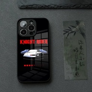 BK-2 -Knight Rider KITT Car Phone Case For IPhone 16 17,15 14 Pro 11 13 12 Mini 6 8 7 Plus SE Glass 