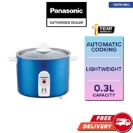 PANASONIC SR-3NAA Baby Rice Cooker 0.3L 0.16KG SR-3NAASK Auto Cooking Small Baby Food Glass Lid Lightweight Periuk Nasi