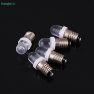 {hangmai} 5Pcs E10 Led Bulb E10 DC 3V 6V 12V 24V Instrument Bulb E10 Indicator Bulb Old Fashioned Fl