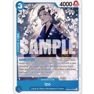 ONE PIECE CARD IZO OP09-044 UC ENGLISH