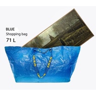 SHOPPING TOTE BAG, SHOPPING BAG, LAUNDRY BAG biru 36L/ 71L