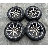 WedsSport SA.70 Sport Rim 17” 5X114.3 JDM Japan 🇯🇵