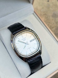 นาฬิกา Seiko 5​ Automatic กลไกลระบบเครื่อง 7009  แปดเหลี่ยมเรียกทรัพย์(รับประกัน3เดือน)