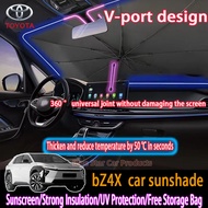 Toyota bZ4X 2026 Windshield Sunshade Umbrella Front Window Installation Umbrella Suitable