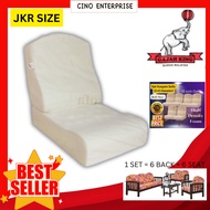 SET CUSHION ROUND ONLY [BIG SIZE/JKR] KUSYEN SOFA MURAH GAJAH KING BRAND