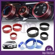 Honda City GM6 T9A 6th Aircond Knob Lining Cover Pre-Facelift City (2014 - 2017) BAYU Motorsport Car