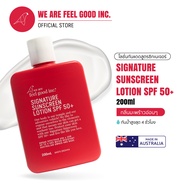 We Are Feel Good Inc. : Signature Sunscreen Lotion SPF 50+ โลชั่นกันแดดสูตรซิกเนเจอร์ SPF 50+ ขนาด 2