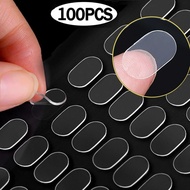 100Pcs Double-Sided Adhesive Sticker - Anti-upside Adhesive Tape - Fixed Glue Pads for Landscape Dol