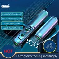 VITOG TWS Bluetooth 5.3 Earphones waterproof Wireless headphone 8D HIFI Sport With mic Earbuds Gamin