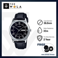 (100% Original Casio) Casio Men Watch Jam Tangan Lelaki MTP-V006L-1B2 (watch for man/ casio watch fo