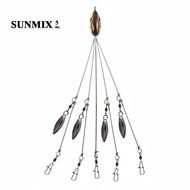 [Trend Sport] Freshwater and Saltwater Alabama Rig Bionic Design Umbrella Rig Realistic