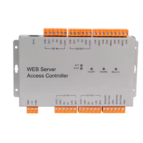 Web Browser 2 Door Web Server Access Control Board