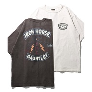 [Gypsy & Sons] VMC Retro Motorcycle Club Kick shirt Retro Style Japanese Simple Style logo T-shirt