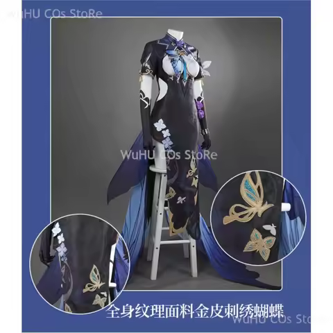 Game Honkai Impact 3 Aponia Cosplay Costumes Dress Suits Cosplay Cheongsam Costume Women Girl Full S