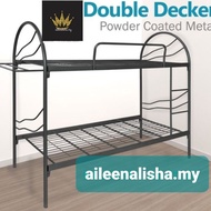 DD9011 Double decker bed heavy duty /katil 2 tingkat bermutu tinggi  katil bujang hostel