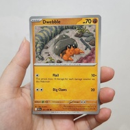 Pokemon TCG Card English Japan Indonesia - Dwebble Crustle