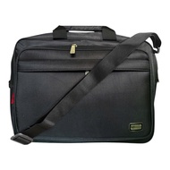 Cặp học sinh 17 Kiểu-Nẹp giữa-Chữ T-Lề trái-Cms-Ngang đôi-Khung xanh-Viền thêu chỉ xéo đa năng [CÓ S