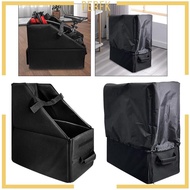 [Perfk] Folding Bike Storage Box, Bike Travel Bag, ,Waterproof Black Folding Bike Bag Storage Case for Transport