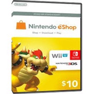Nintendo Switch eshop Prepaid Card $10 USD10 10 Gift Card Wallet Code