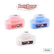Soap Holder+Powder/Powder Holder SET+LUSTY BUNNY Soap Holder