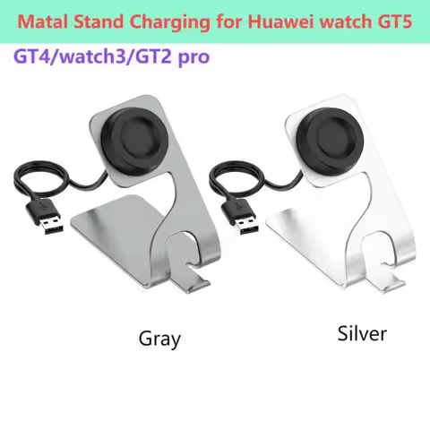 Matal Stand Charging for Huawei watch GT5 Pro 46m 42mm watch GT5 46mm 41mm Charging Station USB A fo