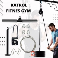 Pulley Fitness Gym DIY Pulley Cable Machine Arm Bicep Equipment