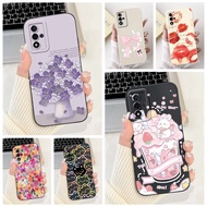Casing Oppo A93s 5G PFGM00 Cover Oppo A93s 5G Case Shockproof Cute Cat Panda Rabbit Fashion Flowers 