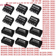 1-10Pcs Hi-Link 1W 2W 3W B0505S-1WR3 2WR B1212S B1205S B0524S 5V 12V 24V to 3.3V 5V 9V 12V 15V 24V D