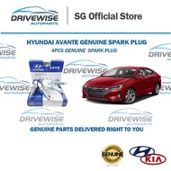 Hyundai Avante 2019 Genuine Spark Plug Set (Hyundai / Kia Genuine Spark Plug Stock type)