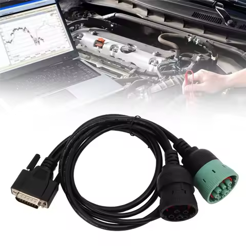 New Arrival Scanner Diagnostic Cable 402048 6Pin 9Pin Code Reader Adapter Replacement For NEXIQ USB 