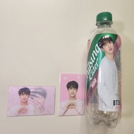 BTS x Chilsung Cider Bottle + Photocard [Jin]