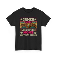 Gamer Mom T-Shirt | Retro Gamer Tee | Funny Video Game Graphic Shirt