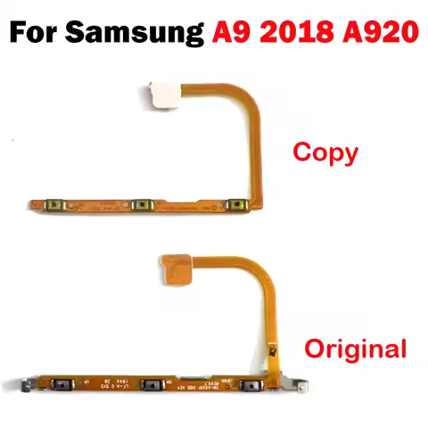For Samsung Galaxy A9 2018 A920 A920F Power Swith On Off Volume Side Button Control Flex Cable