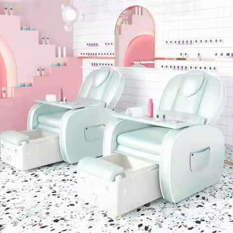 Multi functional luxury Manicure Pedicure Nail Chair nail salon spa massage chair pedicure chairs