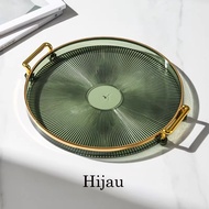 COD Nordic Luxuryb Tray 30cm/ Aesthetic Tray Nampan/Nampan Aesthetic Plastik/Acrylic Nampan