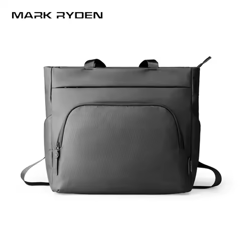 MARK RYDEN Multi-Pocket Laptop Tote Bag Oxford Water Resistant Crossbody & Handbag