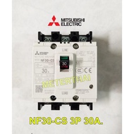 มาใหม่ MITSUBISHI MCCB NF30-CS 3P 30A เบรคเกอร์มิตซูบิชิแท้ คุ้มสุดสุด เบรก เกอร์ กัน ดูด เบรก เกอร์