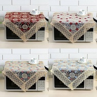 Universal Cover Towel Lace Embroidered Rice Cooker Microwave Oven Anti-dust Cover Towel Bedside Tablecloth Anti-dust