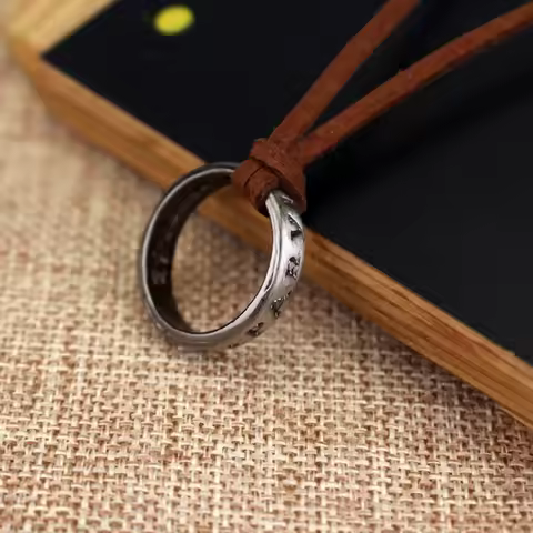 Jewelry Necklace Game Uncharted 4 A Thief's End Nathan Drake Necklaces Cord Chain Long Necklace jewe