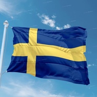 Swedish Country Flag Swedish Flag/ Swedish Flag/