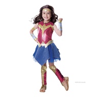 Kids Wonder Women Women Cossplay เครื่องแต่งกายภาพยนตร์ฮัลโลวีนชุดคอสเพลย์ชุดสำหรับเด็กผู้หญิงอุปกรณ