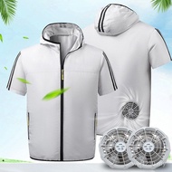 Air Conditioning Clothing Cooling Construction Site Fan Clothes AI Refrigeration Men Women Workshop 