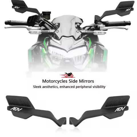 For HONDA ADV 150 160 350 ADV150 ADV ADV160 ADV350 Motorcycle Stealth Mirror Kits To Rotate Adjustab