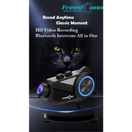 FreedConn R3 Motorcycle Bluetooth Intercom WiFi recoder