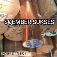 as tembaga grounding roud diameter 5 mm x 500 mm as tembaga / tembaga import